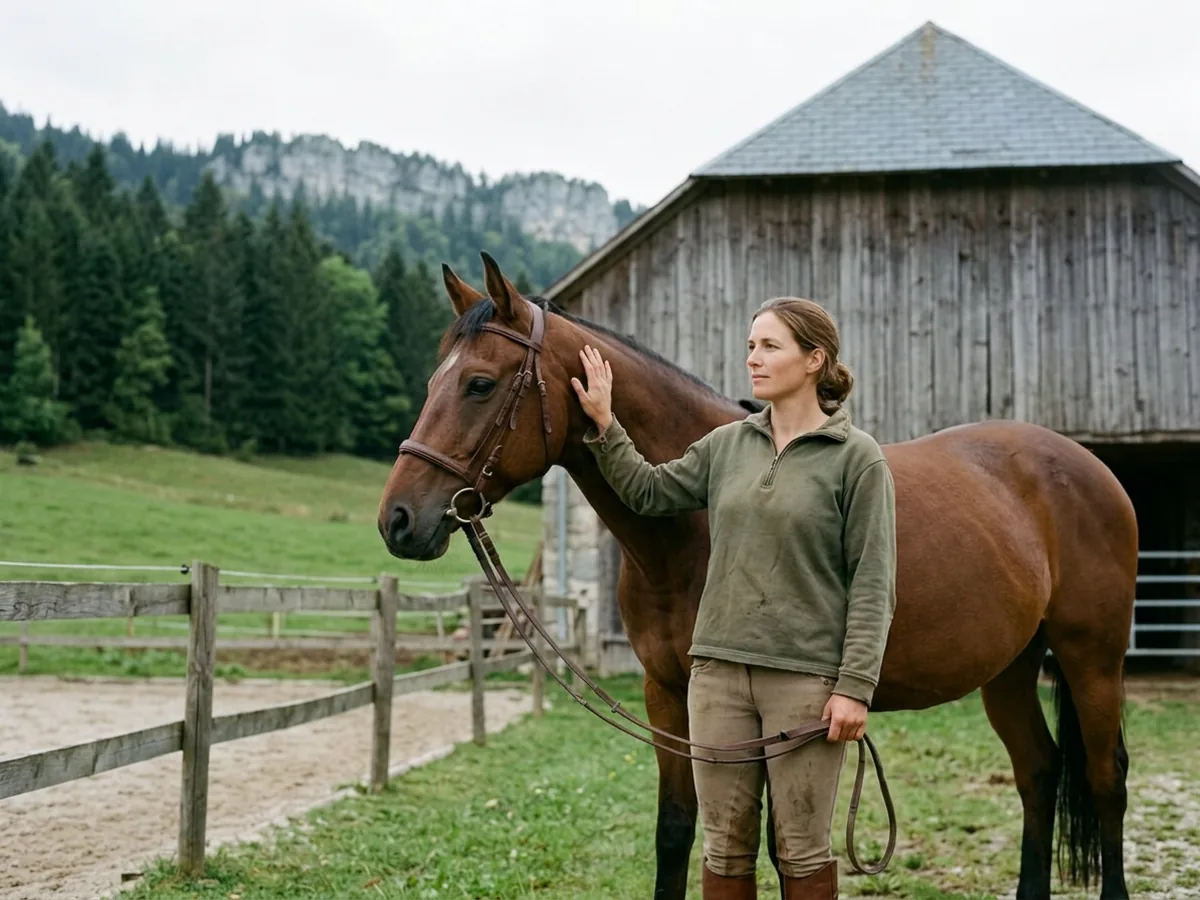 Cours d'équitation à Bassy, Haute-Savoie