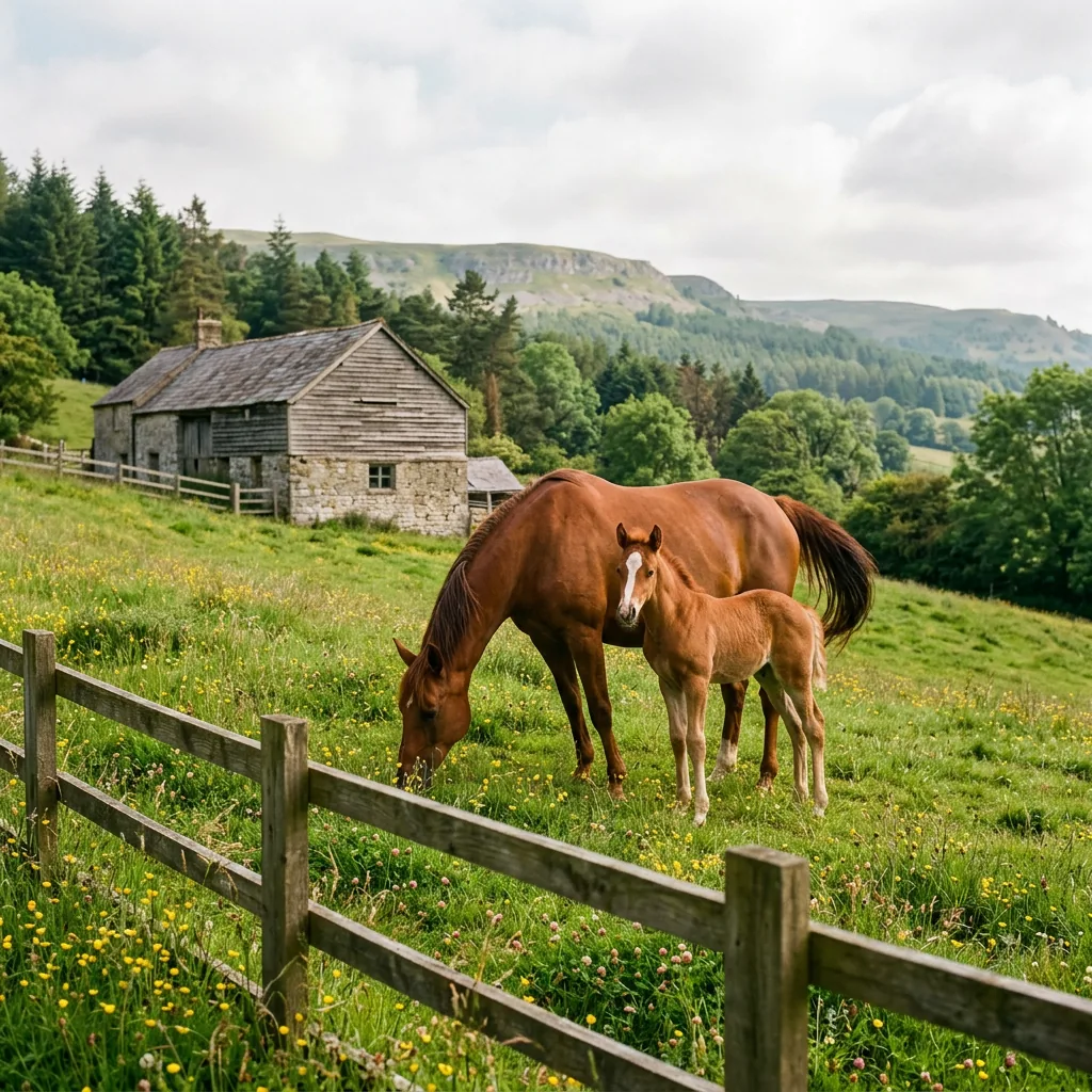 Élevage de chevaux, Les Écuries de Lougri, Bassy